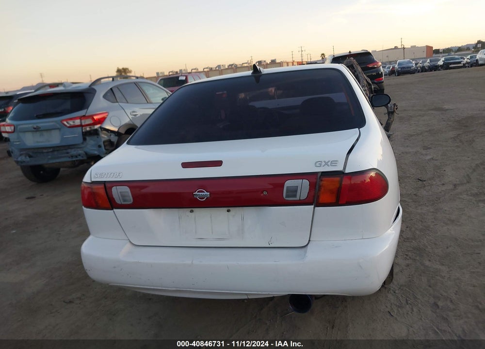 1998 NISSAN SENTRA GLE/GXE/XE VIN: 1N4AB41DXWC756908
