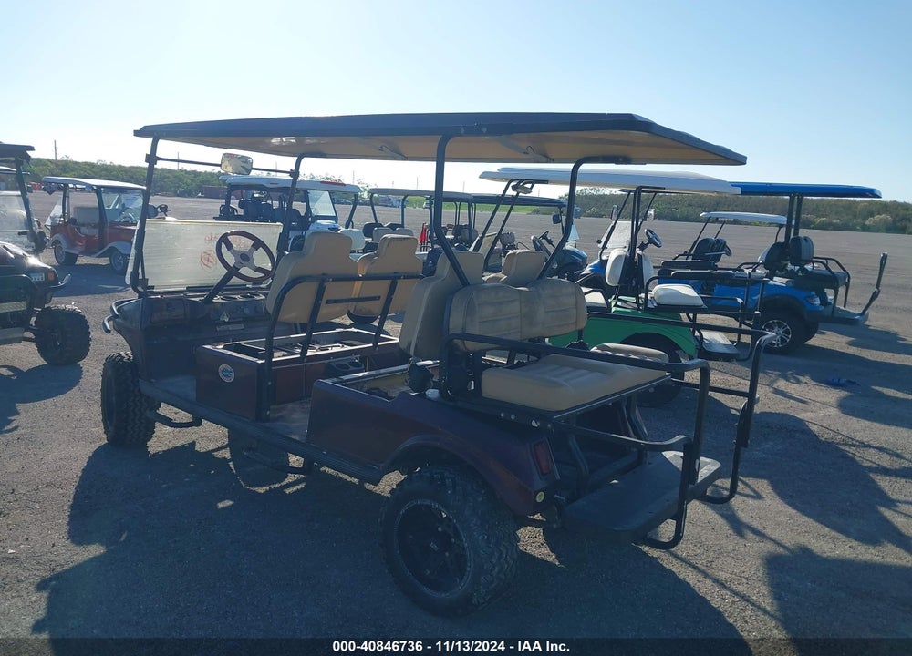 2018 CLUB CAR GOLF CART VIN: AQ0920022778