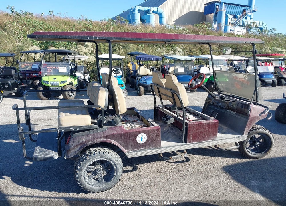 2018 CLUB CAR GOLF CART VIN: AQ0920022778