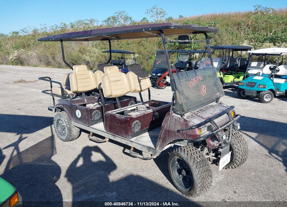 2018 CLUB CAR GOLF CART VIN: AQ0920022778