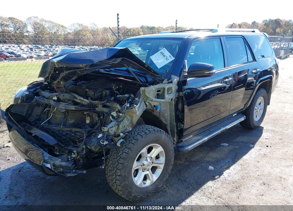2017 TOYOTA 4RUNNER VIN: JTEBU5JR2H5407996