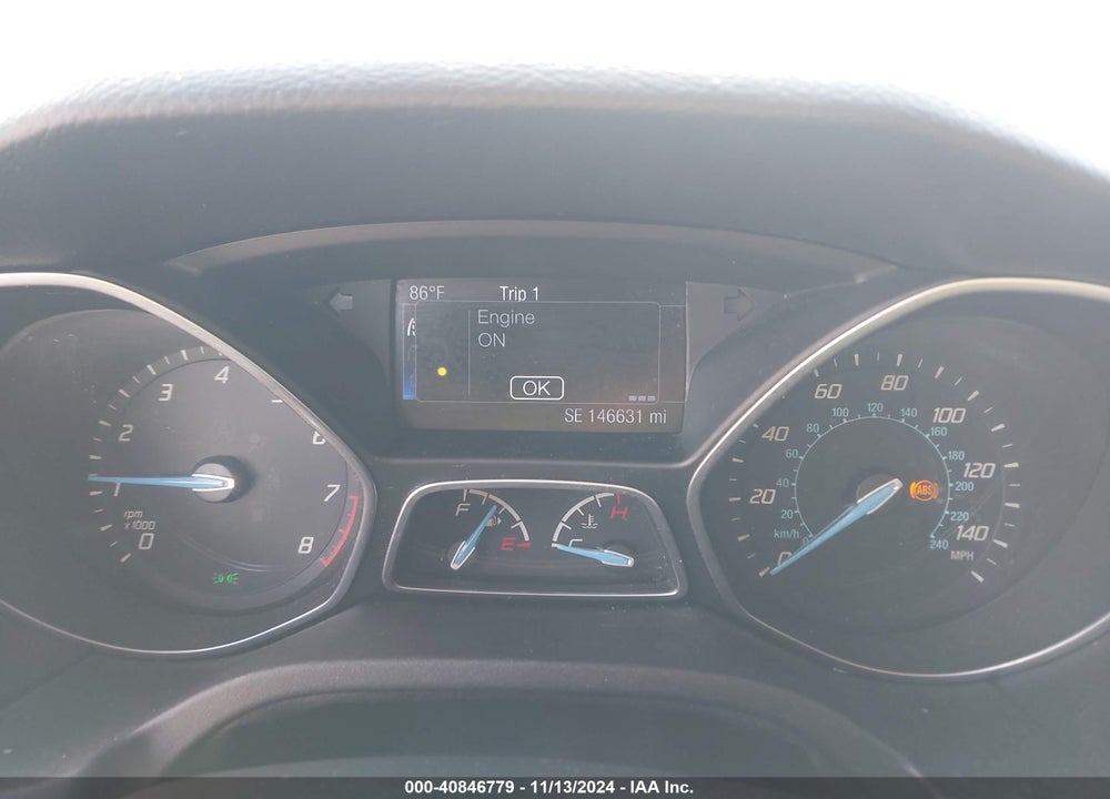 2014 FORD FOCUS TITANIUM VIN: 1FADP3J29EL240514