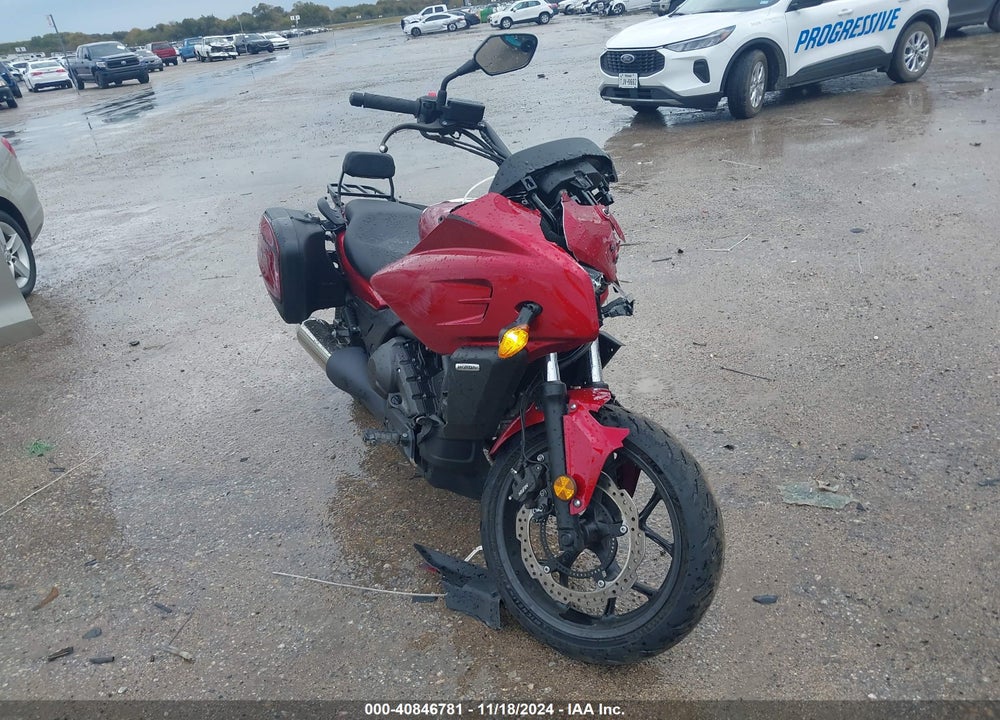 2014 HONDA CTX700 D VIN: JH2RC694XEK000114