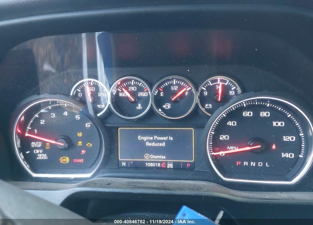 2020 CHEVROLET SILVERADO 1500 4WD SHORT BED RST VIN: 3GCUYEEL0LG438818