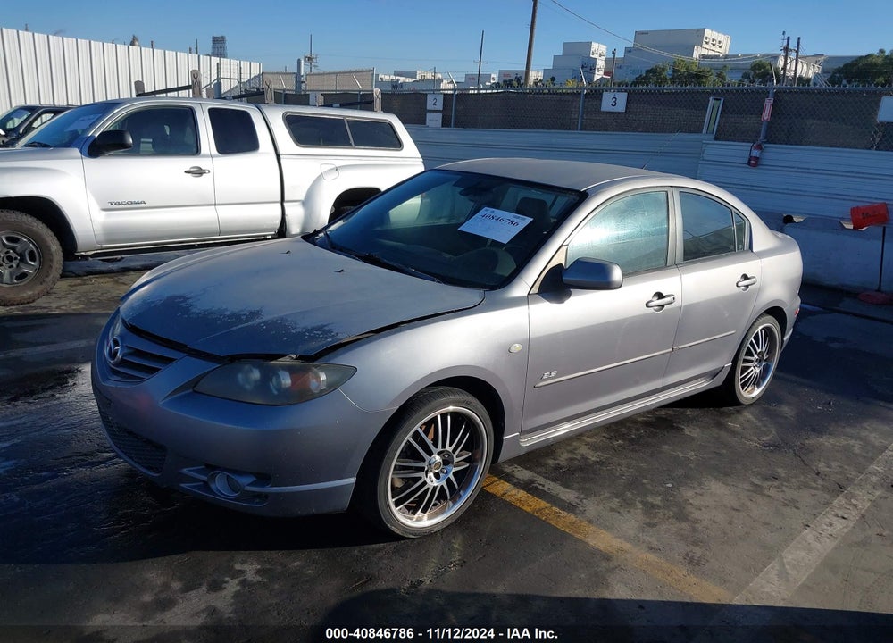 2004 MAZDA 3 S VIN: JM1BK323241159243