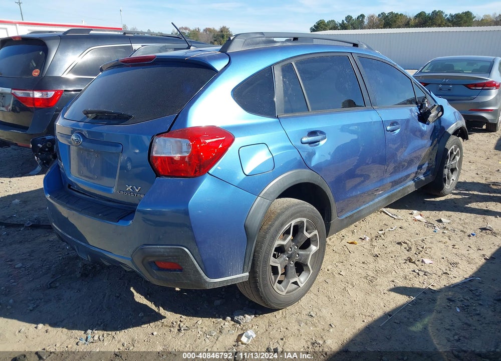 2014 SUBARU XV CROSSTREK VIN: JF2GPACC1E8293584