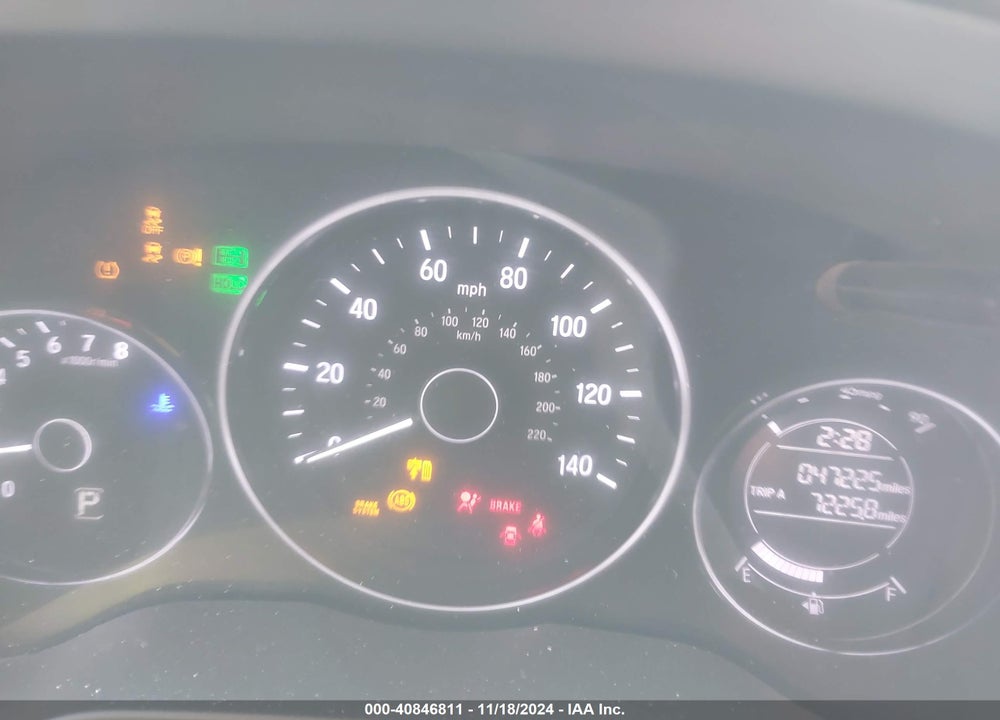 2020 HONDA HR-V 2WD LX VIN: 3CZRU5H33LM717267