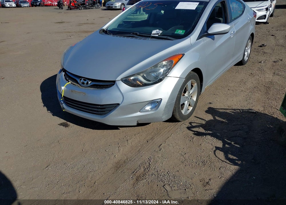 2012 HYUNDAI ELANTRA GLS (ULSAN PLANT) VIN: KMHDH4AEXCU295810