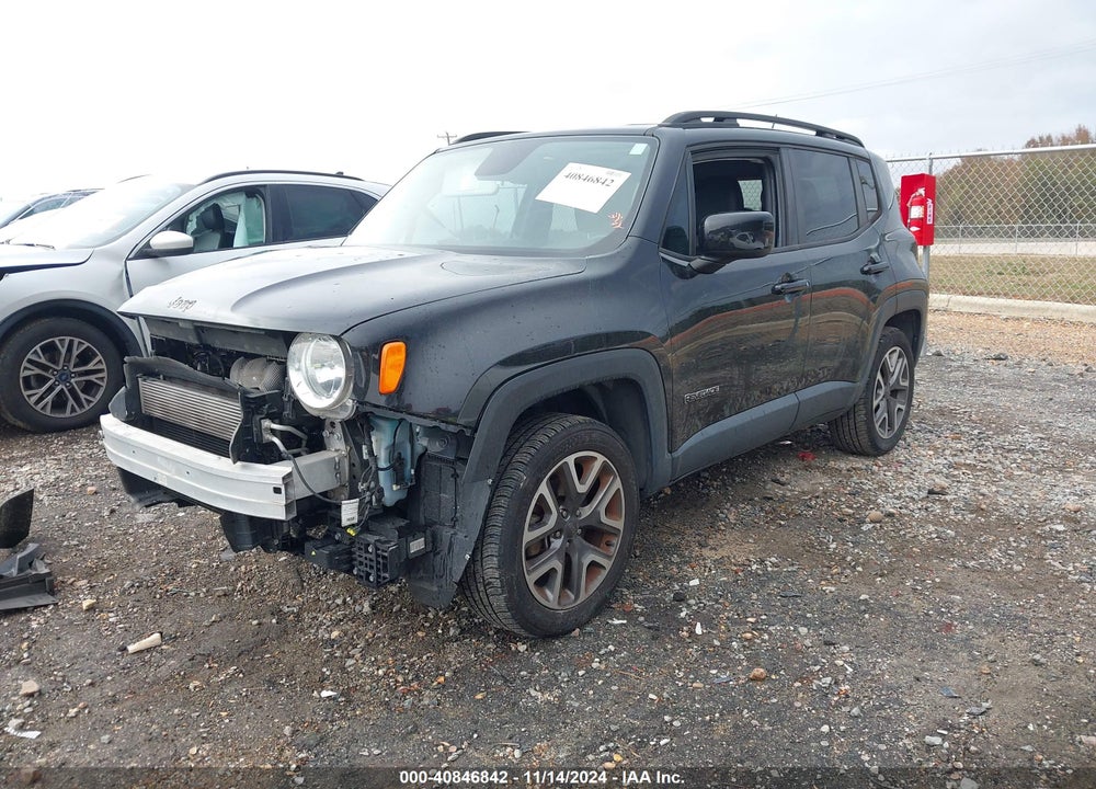 2016 JEEP RENEGADE LATITUDE VIN: ZACCJBBT2GPE28377
