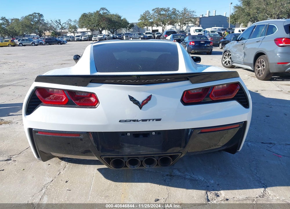 2015 CHEVROLET CORVETTE STINGRAY VIN: 1G1YB2D79F5112462