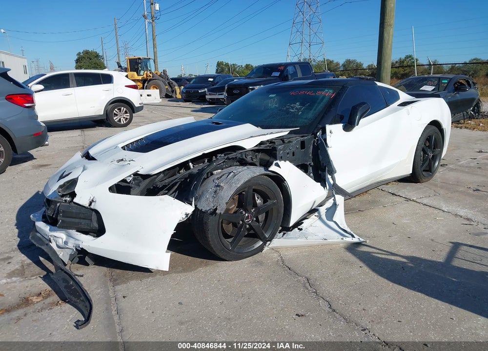 2015 CHEVROLET CORVETTE STINGRAY VIN: 1G1YB2D79F5112462
