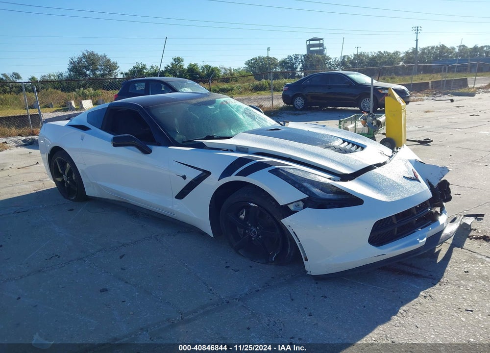 2015 CHEVROLET CORVETTE STINGRAY VIN: 1G1YB2D79F5112462