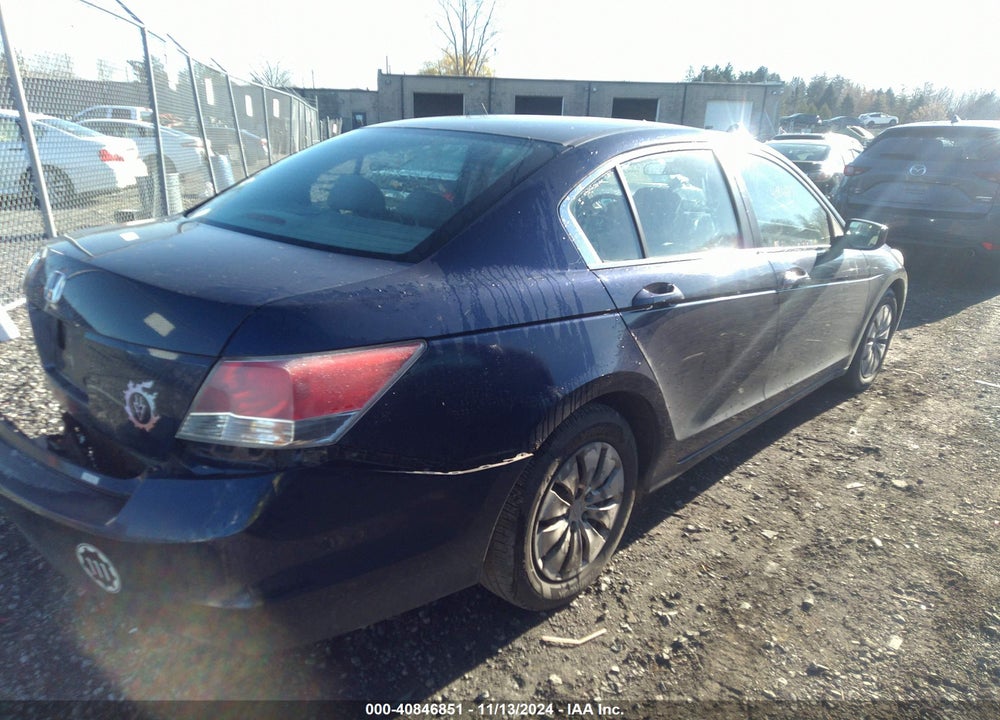 2010 HONDA ACCORD 2.4 LX VIN: 1HGCP2F35AA082522