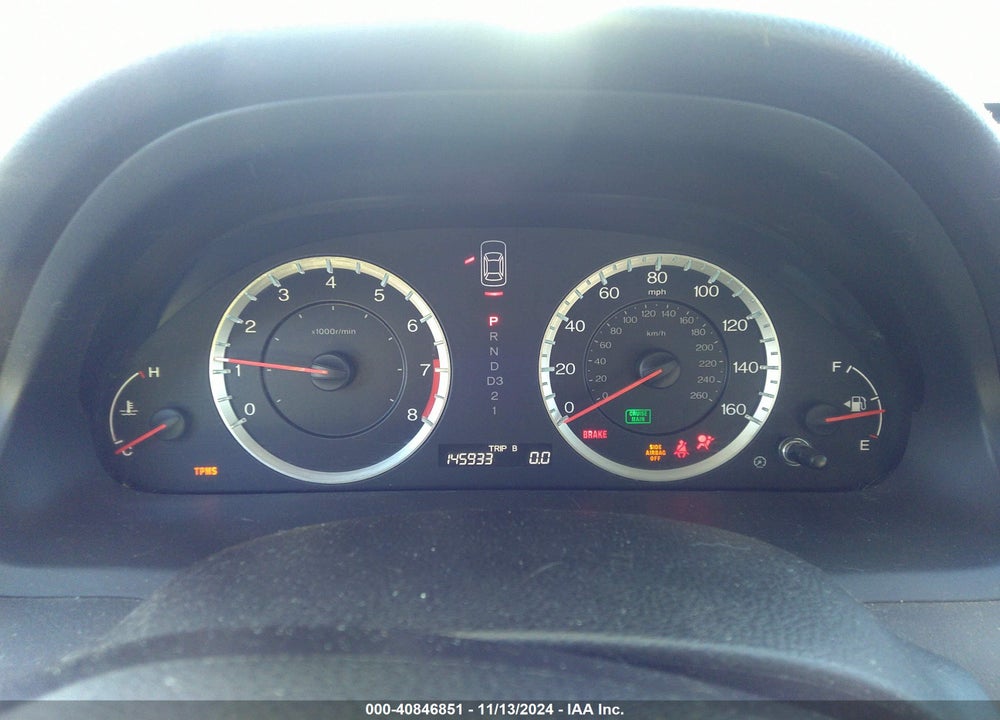 2010 HONDA ACCORD 2.4 LX VIN: 1HGCP2F35AA082522
