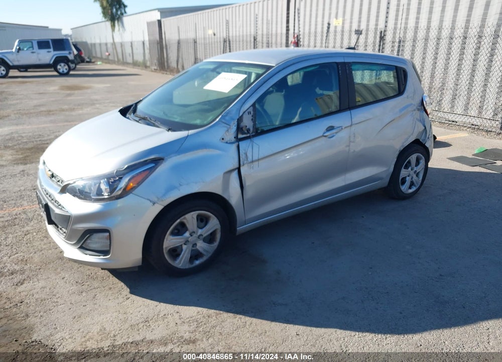 2019 CHEVROLET SPARK LS CVT VIN: KL8CB6SA1KC754907