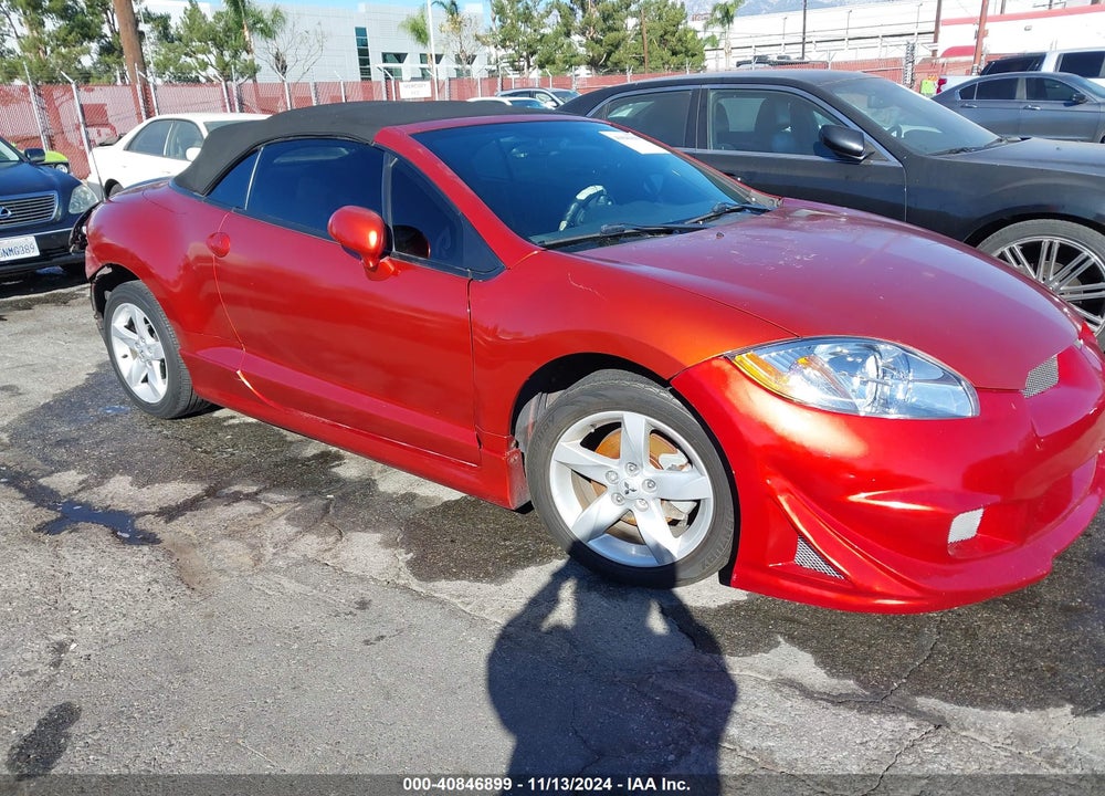 2007 MITSUBISHI ECLIPSE SPYDER GS VIN: 4A3AL25F27E028364