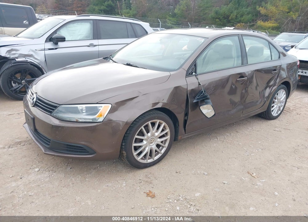 2011 VOLKSWAGEN JETTA 2.5L SE VIN: 3VWDZ7AJ6BM079596
