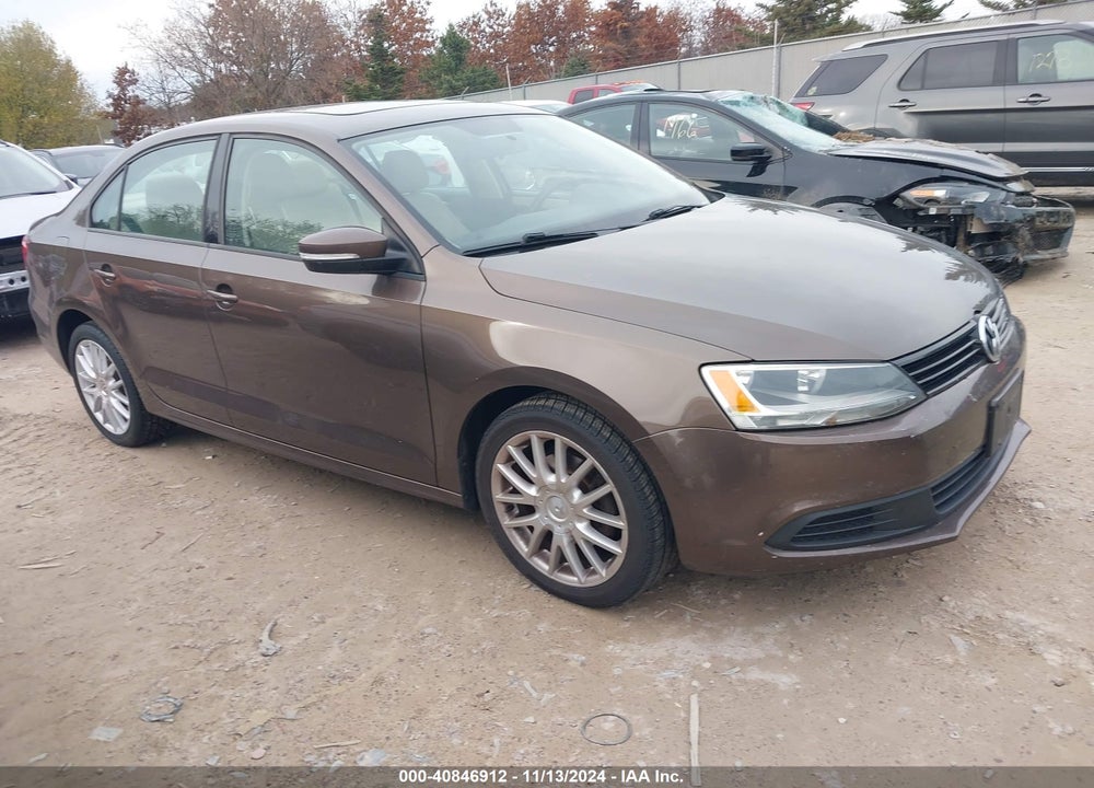 2011 VOLKSWAGEN JETTA 2.5L SE VIN: 3VWDZ7AJ6BM079596