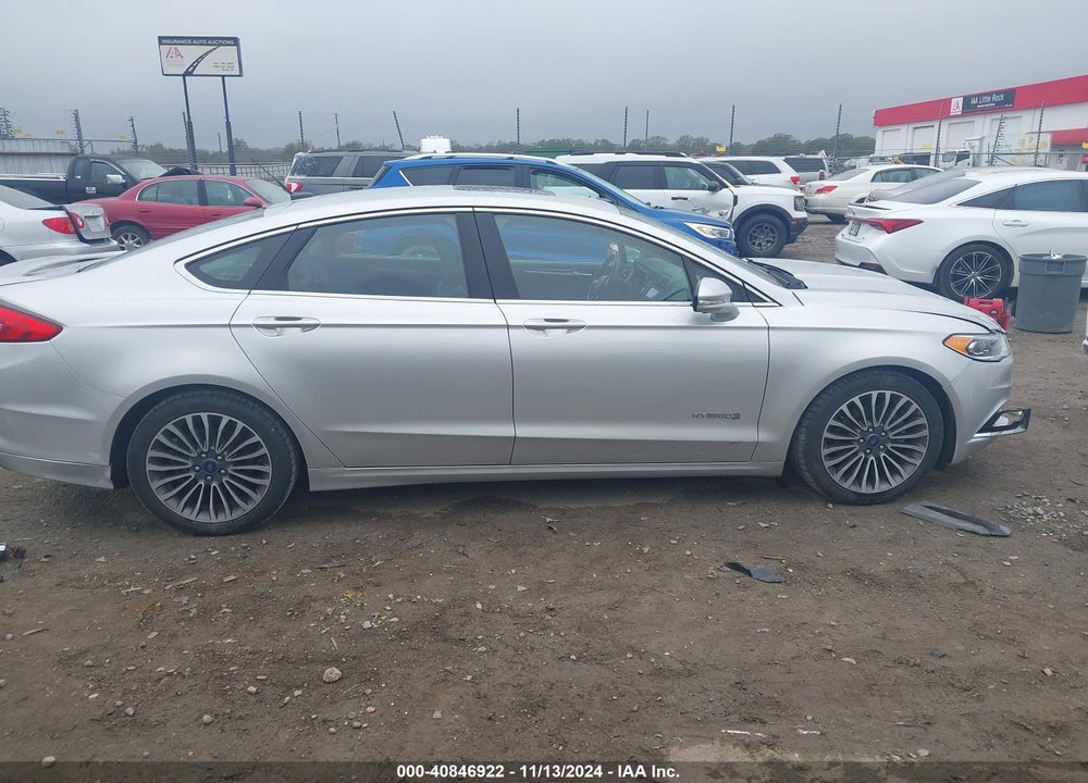 2017 FORD FUSION HYBRID TITANIUM VIN: 3FA6P0RUXHR223126