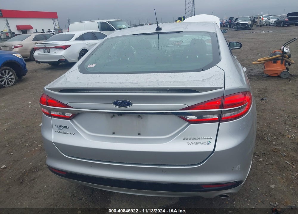 2017 FORD FUSION HYBRID TITANIUM VIN: 3FA6P0RUXHR223126