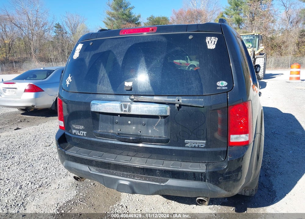 2012 HONDA PILOT TOURING VIN: 5FNYF4H99CB053510