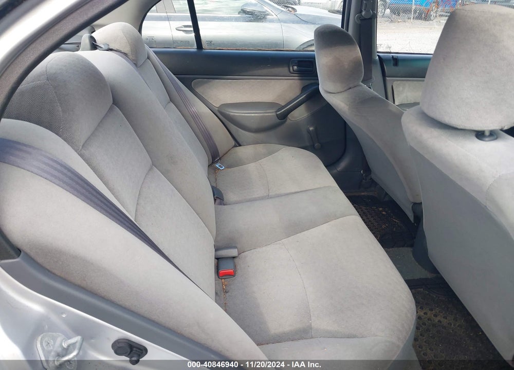 2001 HONDA CIVIC DX VIN: 1HGES16201L022581