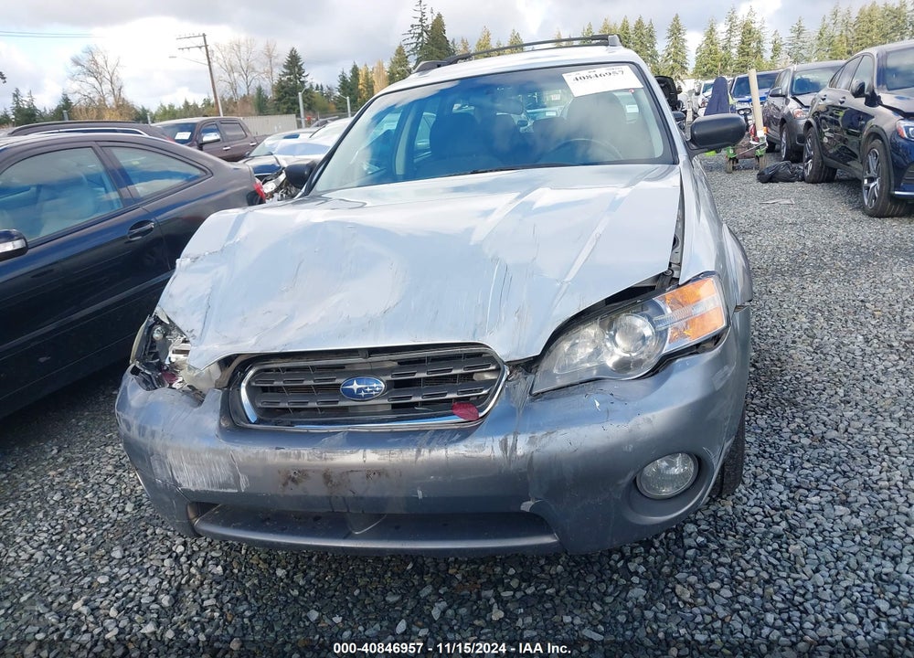 2005 SUBARU OUTBACK 2.5I VIN: 4S4BP61C157343491