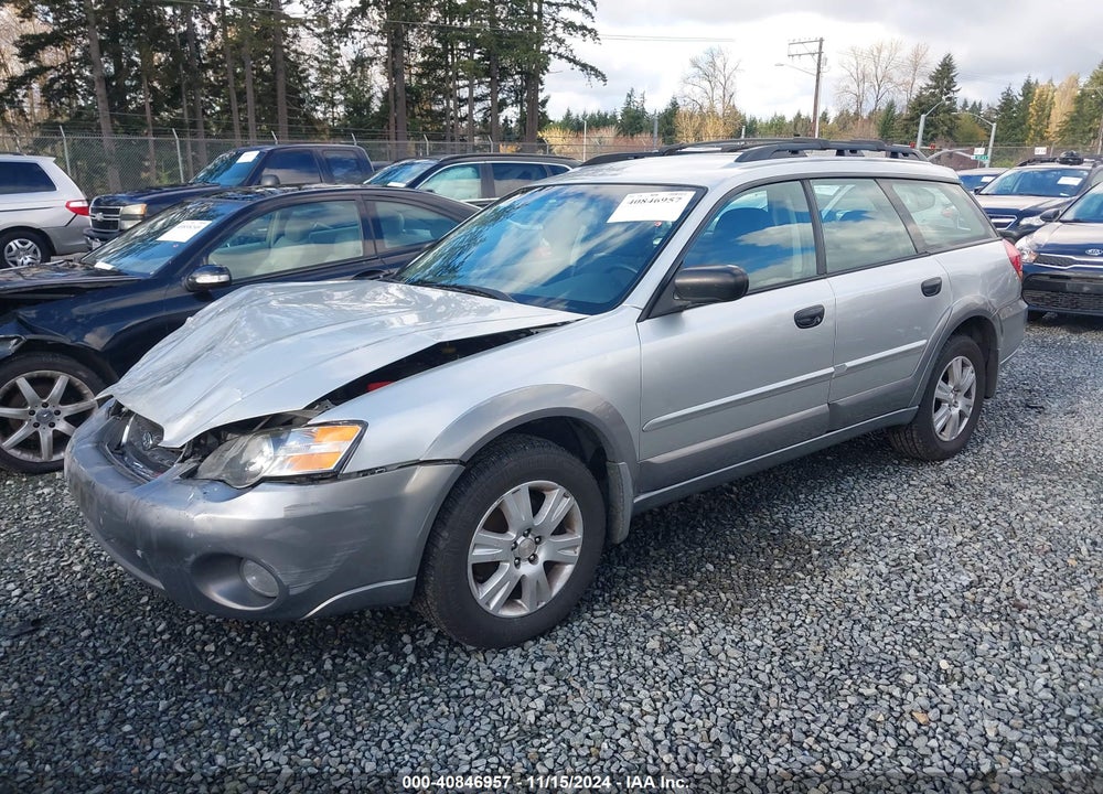 2005 SUBARU OUTBACK 2.5I VIN: 4S4BP61C157343491