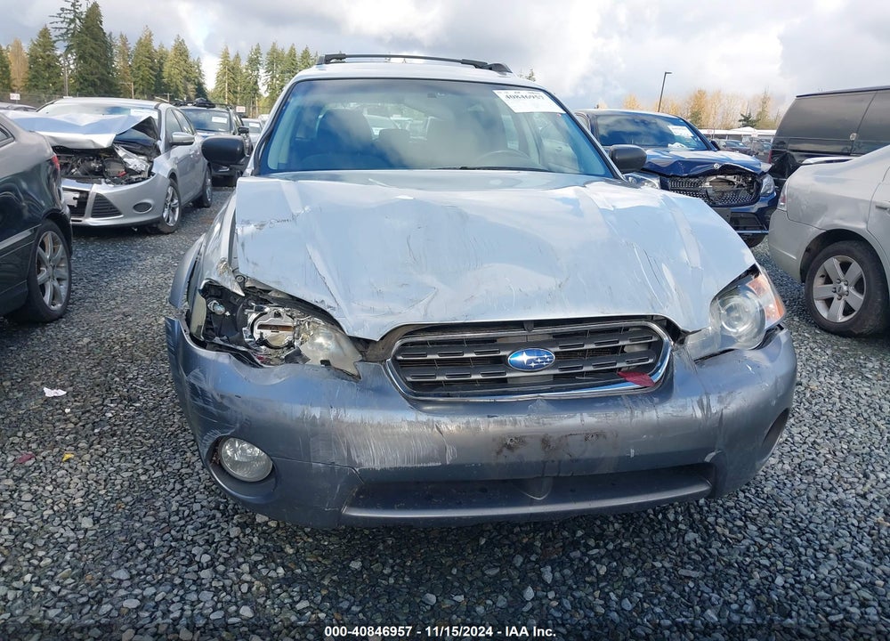 2005 SUBARU OUTBACK 2.5I VIN: 4S4BP61C157343491