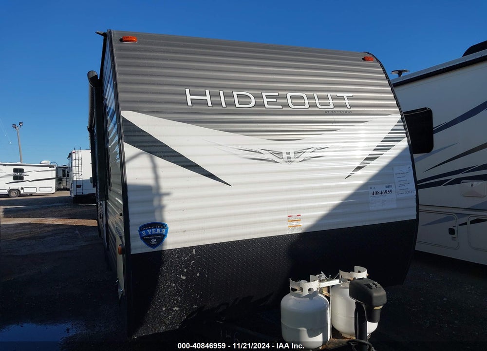 2021 KEYSTONE RV HIDEOUT TRAVEL TRAILER VIN: 4YDT27224M7246946