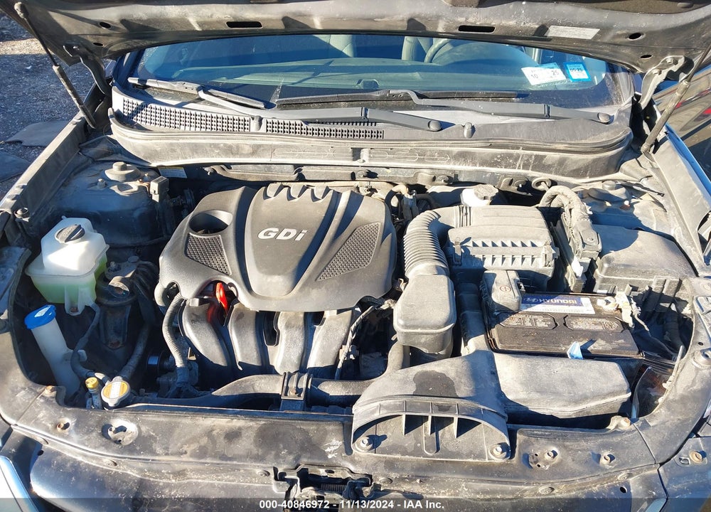 2012 HYUNDAI SONATA GLS VIN: 5NPEB4AC2CH449123