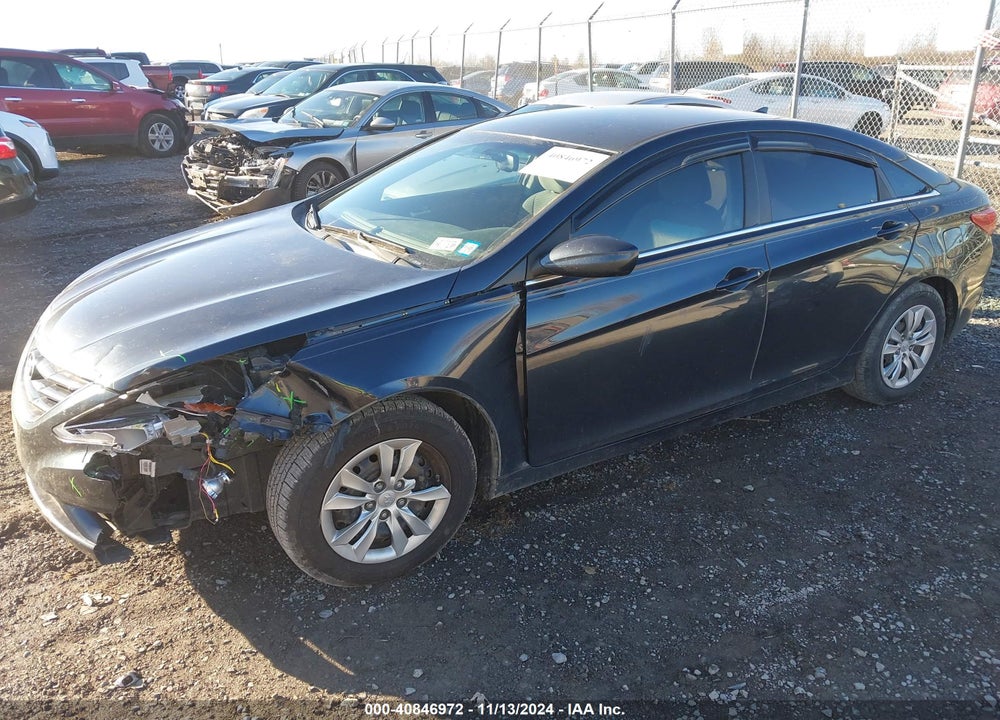 2012 HYUNDAI SONATA GLS VIN: 5NPEB4AC2CH449123