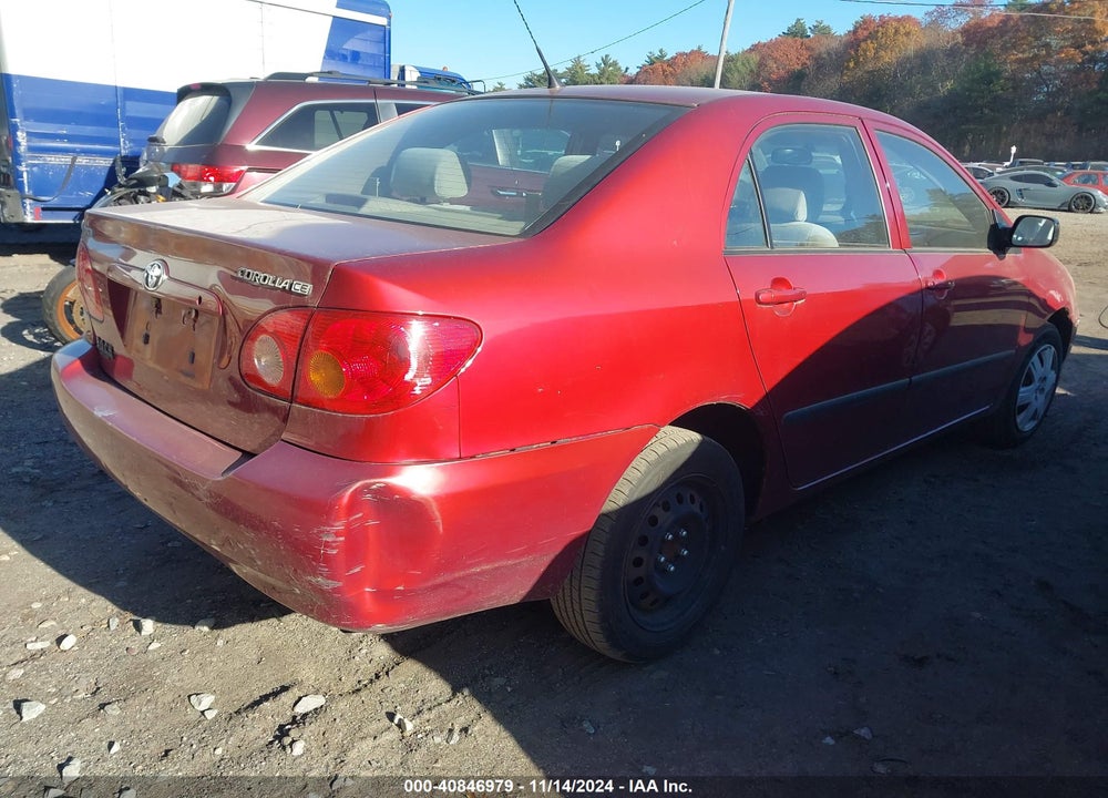 2003 TOYOTA COROLLA CE VIN: 2T1BR32E93C164558
