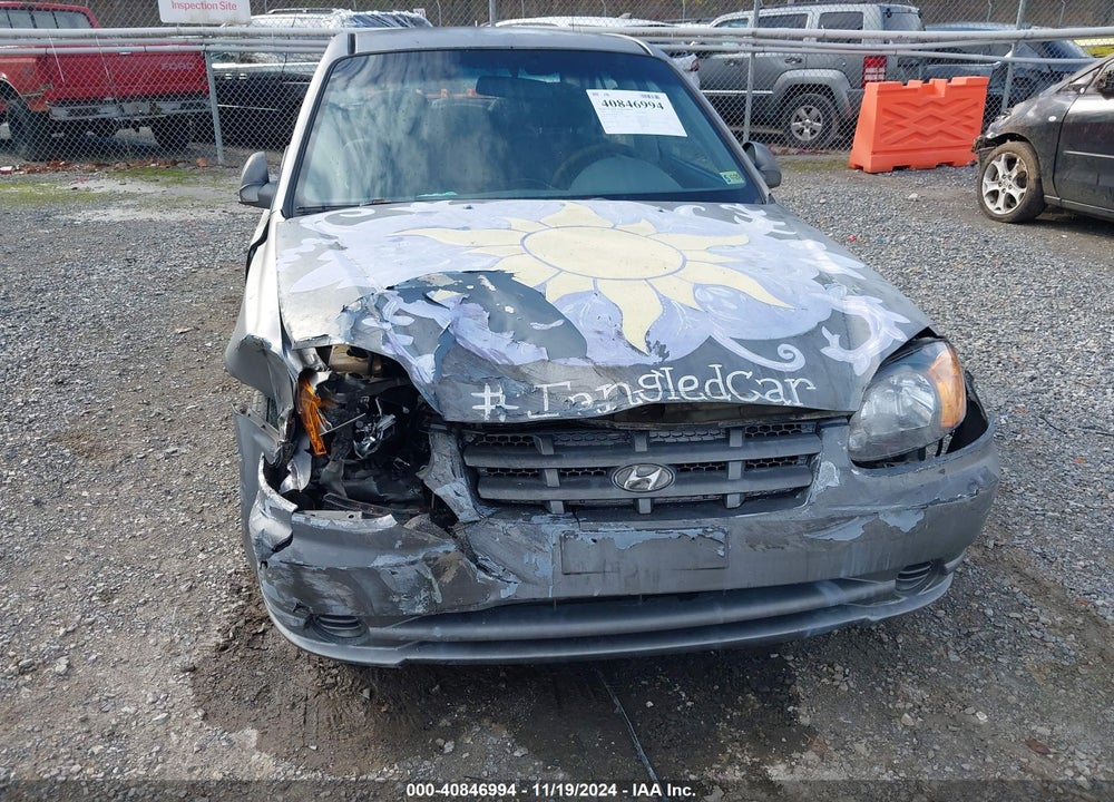 2004 HYUNDAI ACCENT GL VIN: KMHCG45C94U541805