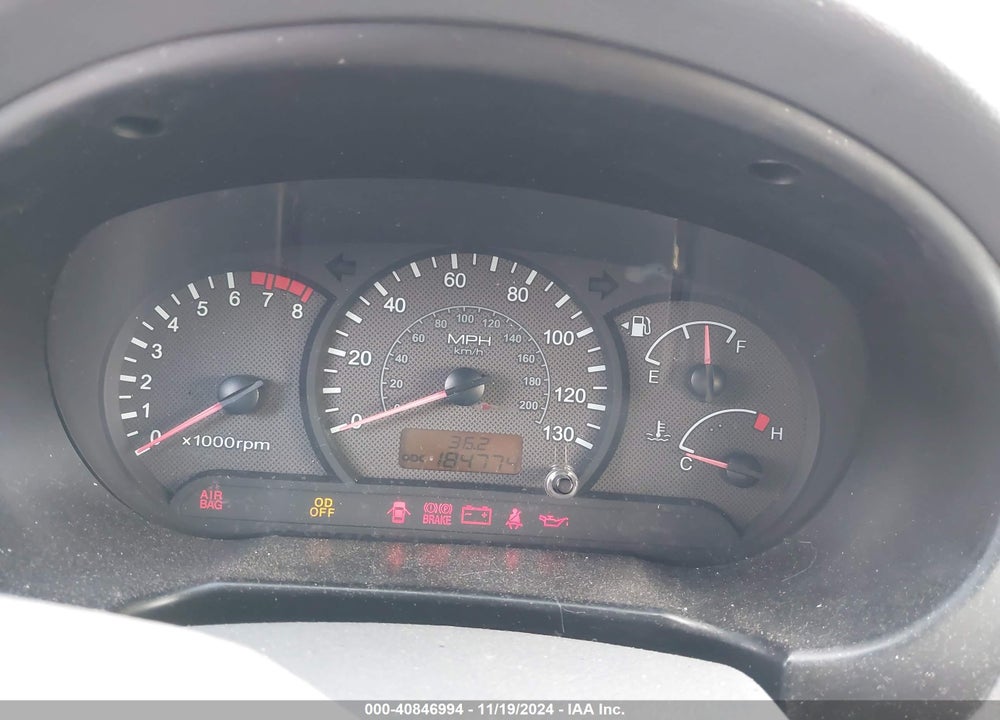 2004 HYUNDAI ACCENT GL VIN: KMHCG45C94U541805