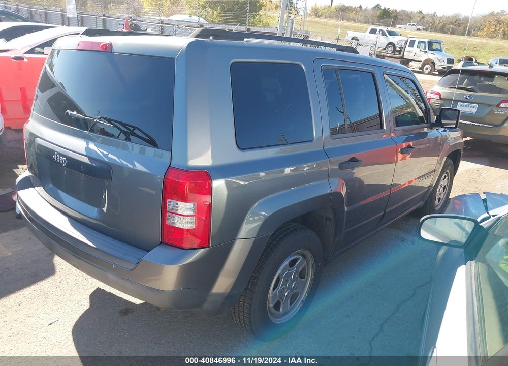 2013 JEEP PATRIOT SPORT VIN: 1C4NJPBB6DD255437