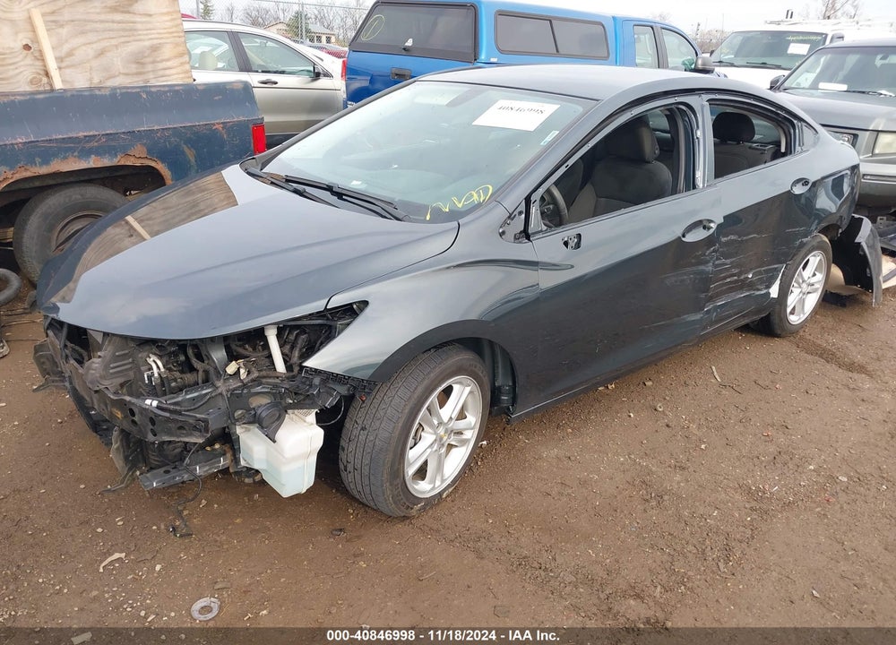 2017 CHEVROLET CRUZE LT AUTO VIN: 1G1BE5SM3H7202110