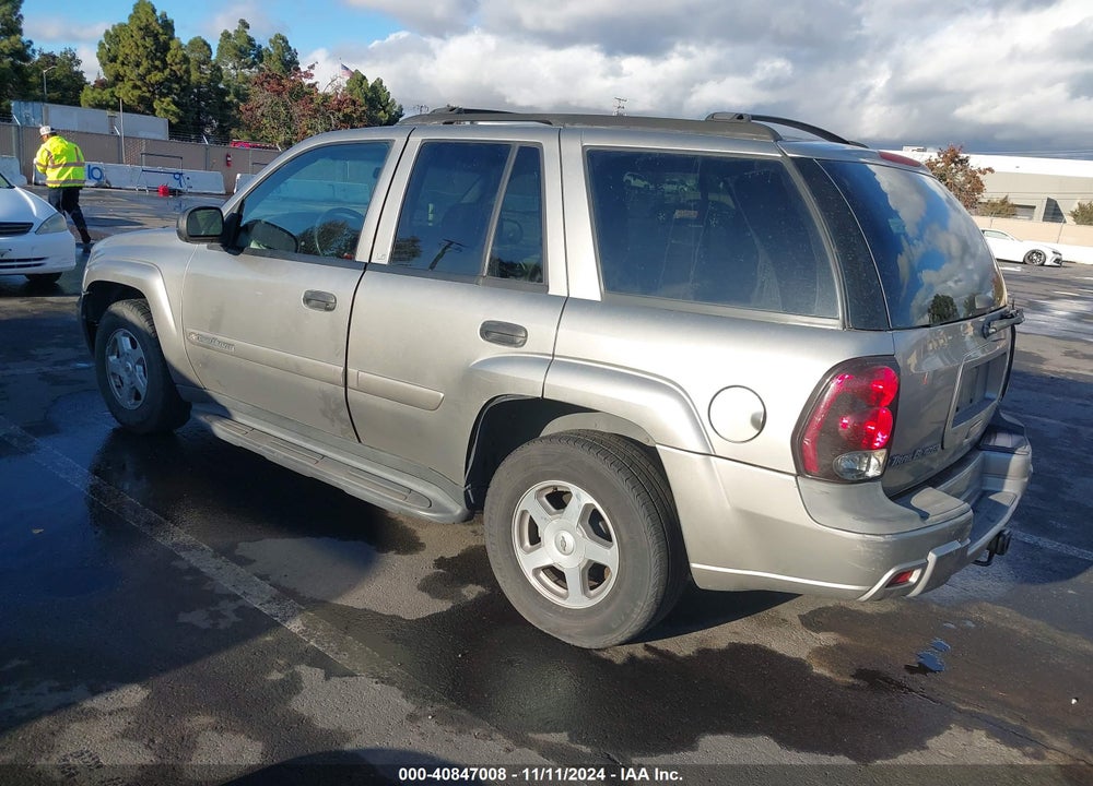 2002 CHEVROLET TRAILBLAZER LS VIN: 1GNDS13SX22524981