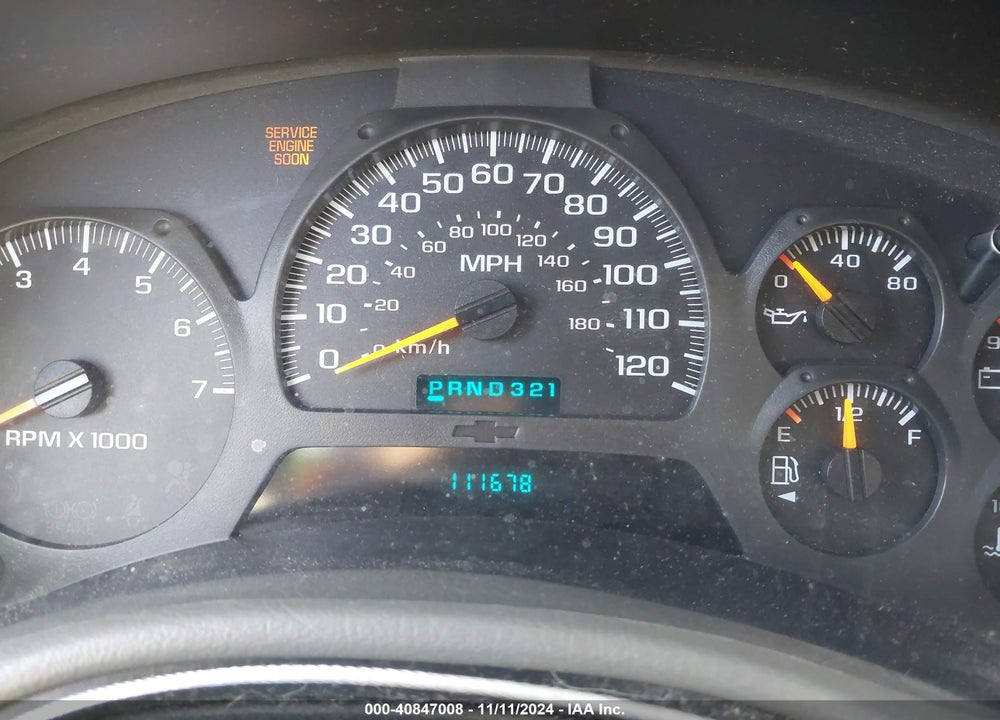2002 CHEVROLET TRAILBLAZER LS VIN: 1GNDS13SX22524981