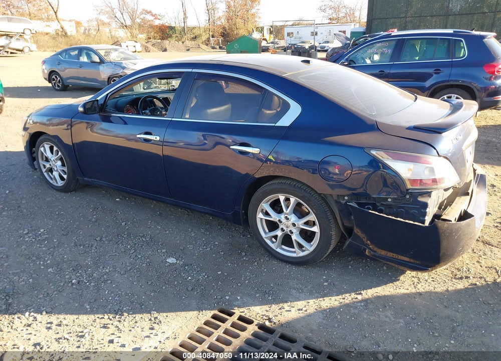 2012 NISSAN MAXIMA VIN: 1N4AA5AP7CC828078