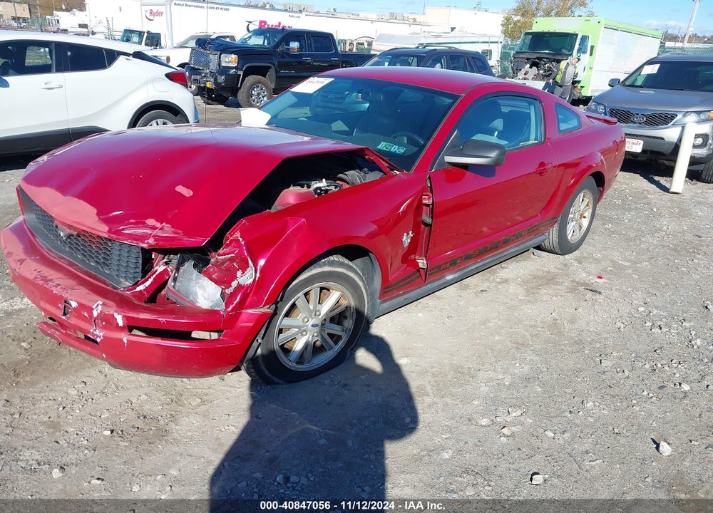 2009 FORD MUSTANG V6 VIN: 1ZVHT80N095115117