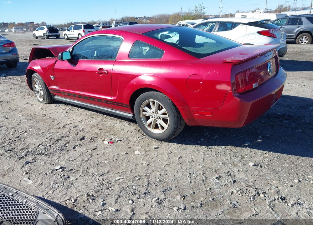 2009 FORD MUSTANG V6 VIN: 1ZVHT80N095115117