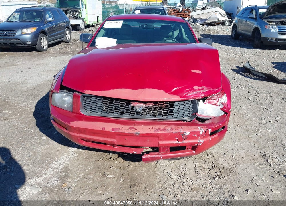 2009 FORD MUSTANG V6 VIN: 1ZVHT80N095115117