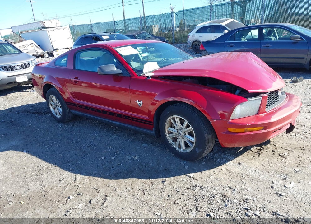 2009 FORD MUSTANG V6 VIN: 1ZVHT80N095115117