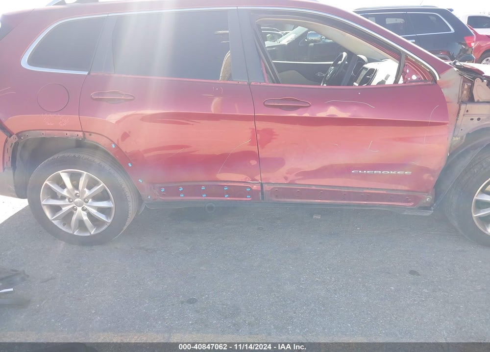 2016 JEEP CHEROKEE LIMITED VIN: 1C4PJLDB6GW374368