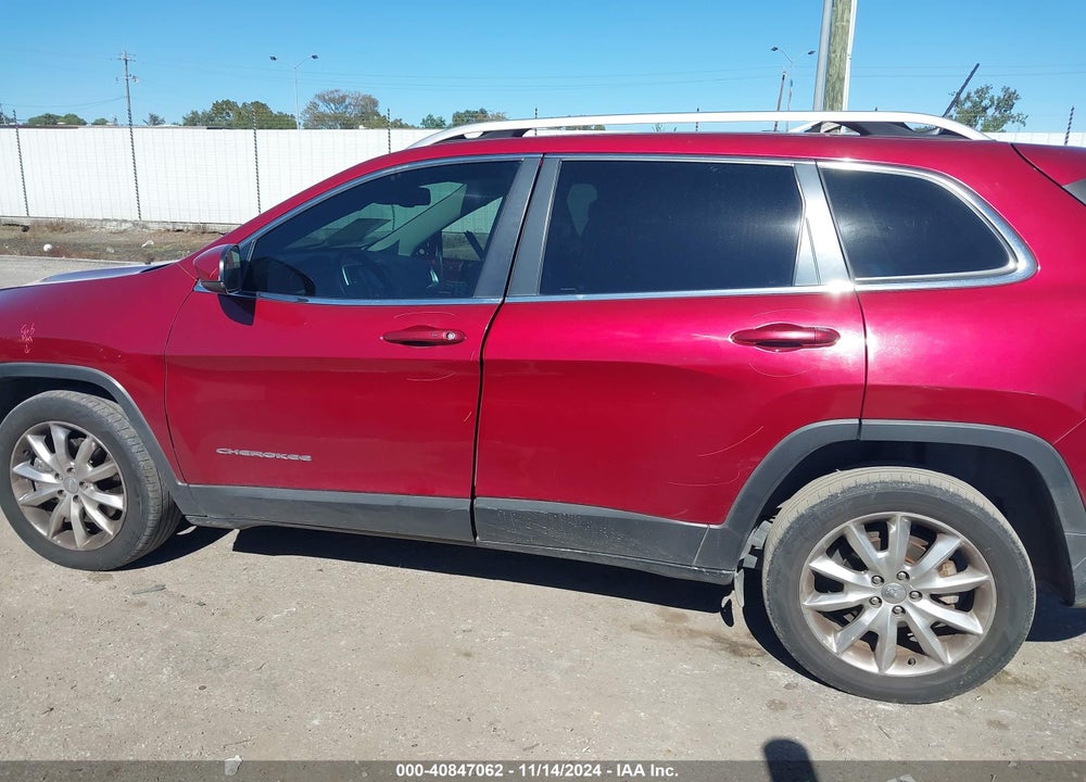 2016 JEEP CHEROKEE LIMITED VIN: 1C4PJLDB6GW374368