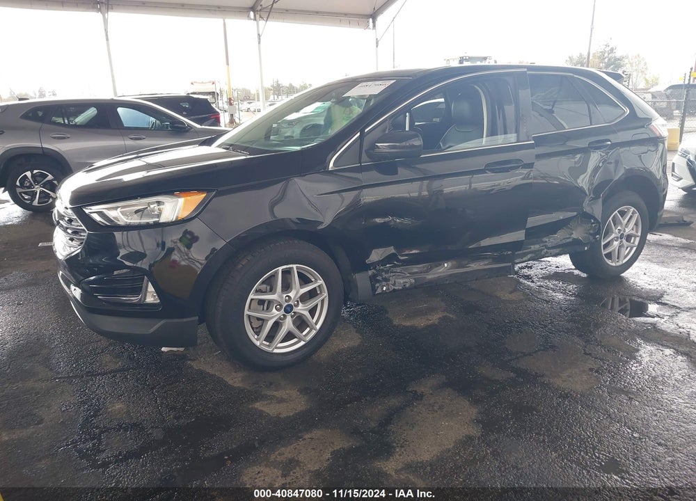 2021 FORD EDGE SEL VIN: 2FMPK3J91MBA02329