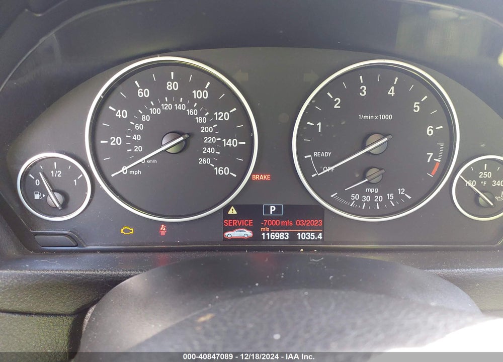 2013 BMW 328I VIN: WBA3A5C51DJ461400