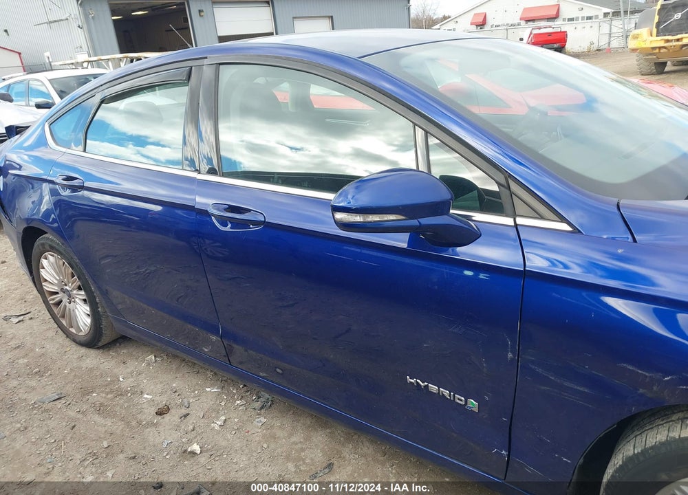 2016 FORD FUSION HYBRID SE VIN: 3FA6P0LU8GR177125