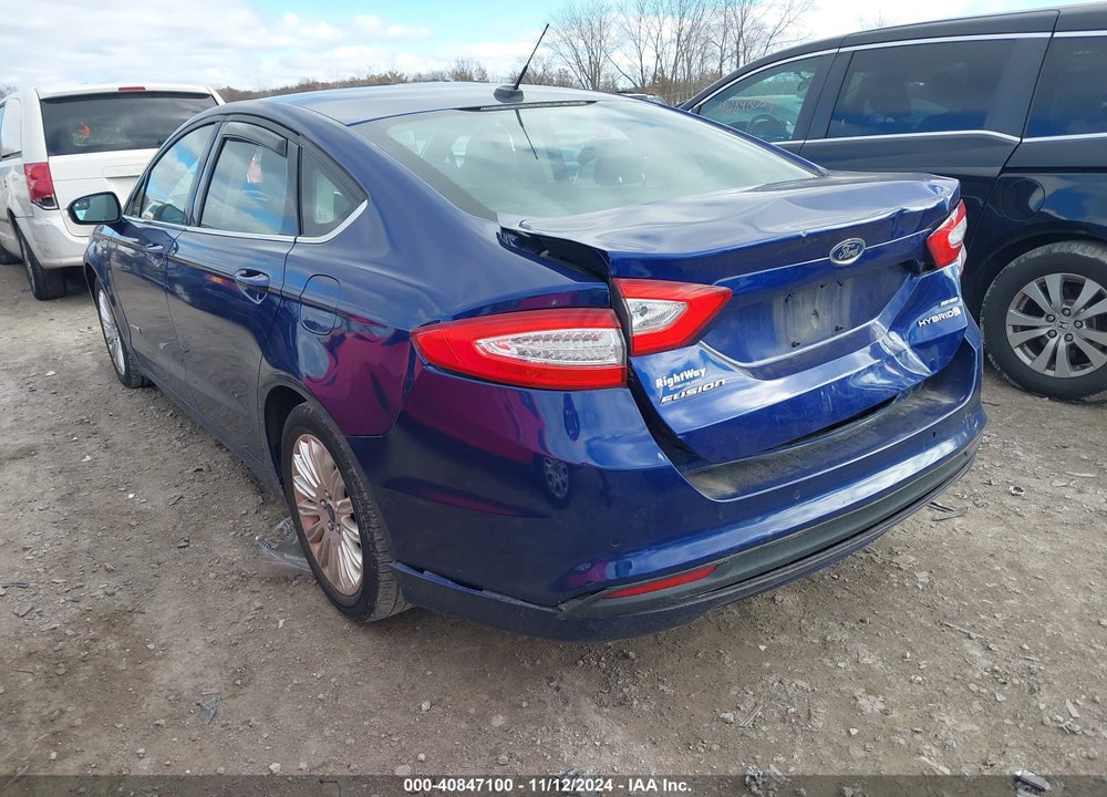 2016 FORD FUSION HYBRID SE VIN: 3FA6P0LU8GR177125